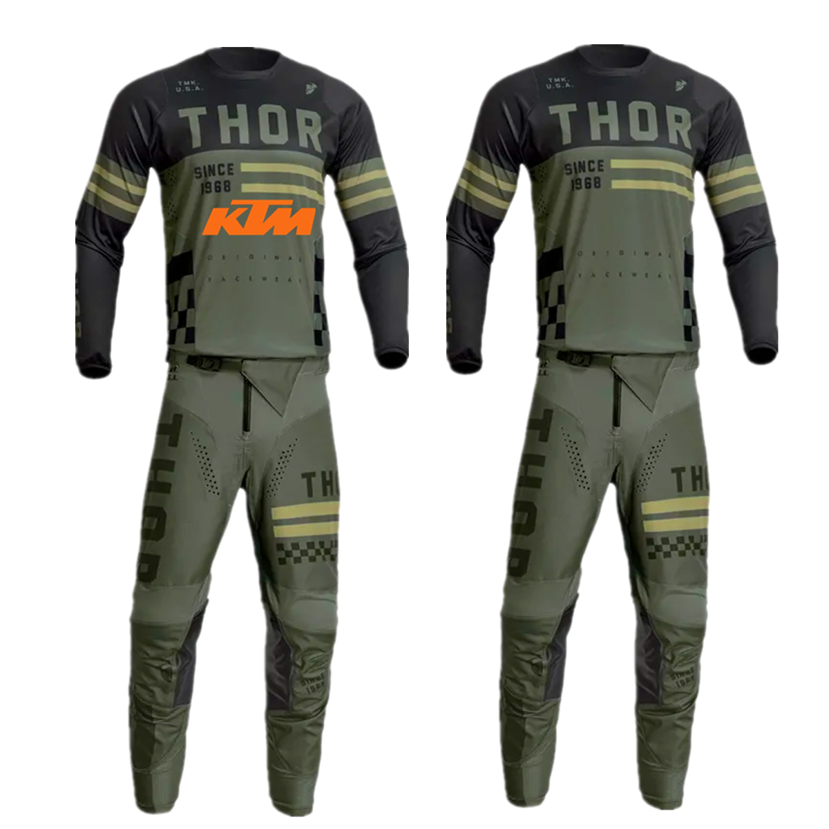 Motorcycle Gear Sale - 2026 Army Green Mx Gear Set