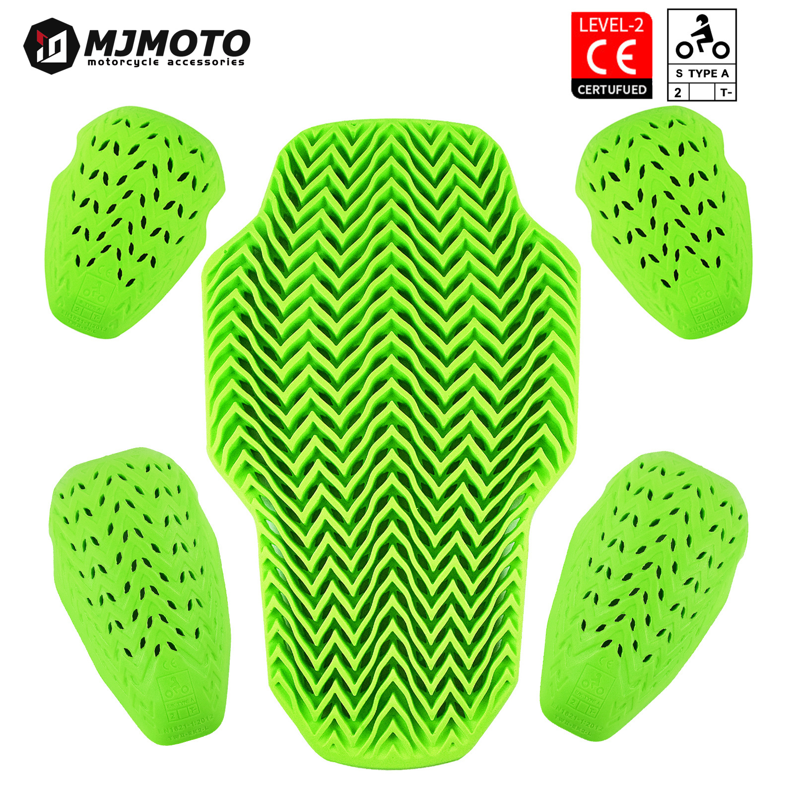 Green Motorcycle CE Level 2 Pr - Motorcycle Gear Sale のレビューと価格