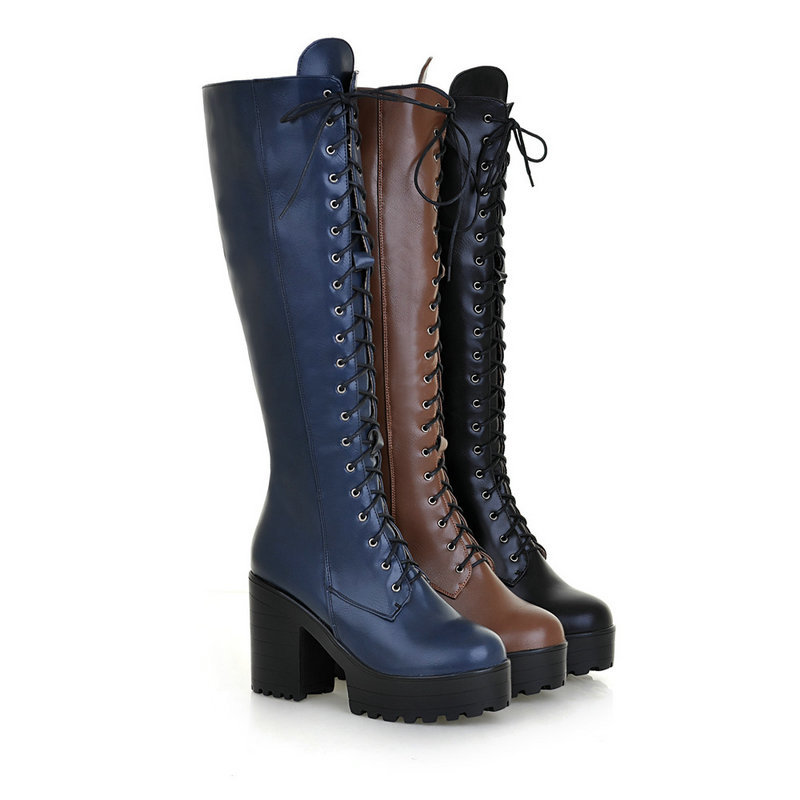 Size 34-43 Womens Knee Boots L - Riding Boot Short のレビューと価格