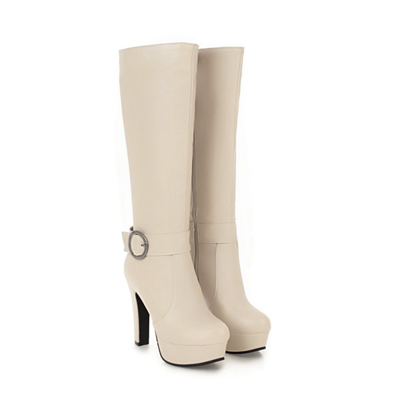 Knee High Boots Women Fashion  - Riding Boot Short のレビューと価格
