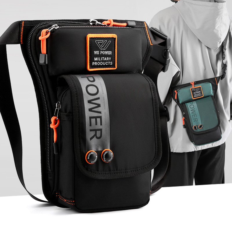 Men Leg Drop Bag Fanny Waist P - Motorcycle Gear Bag のレビューと価格
