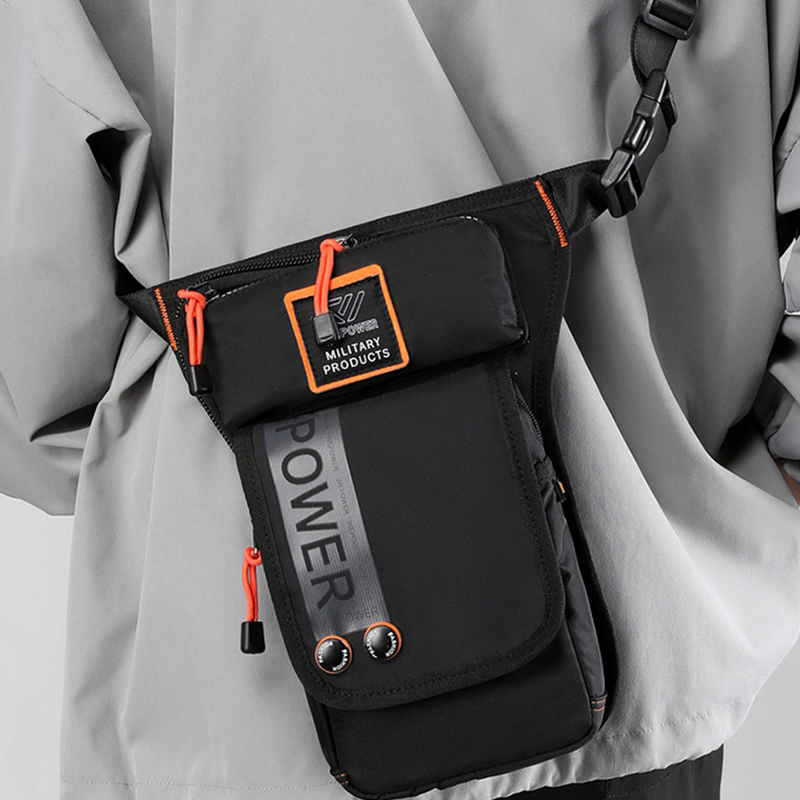 Men Leg Drop Bag Fanny Waist P - Motorcycle Gear Bag のレビューと価格