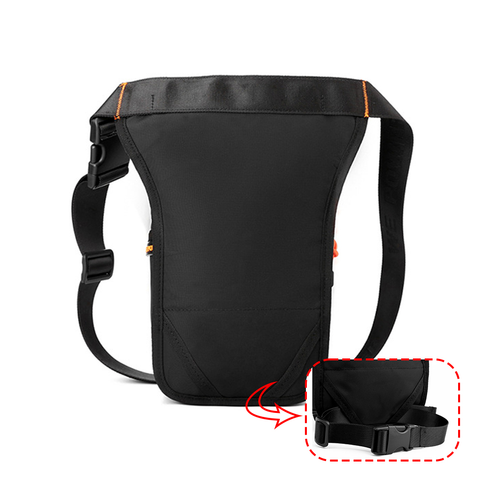 Men Leg Drop Bag Fanny Waist P - Motorcycle Gear Bag のレビューと価格