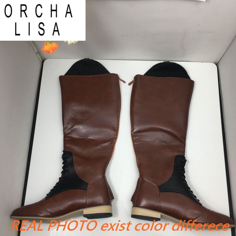 ORCHA LISA Over The Knee Boots - Riding Boot Short のレビューと価格