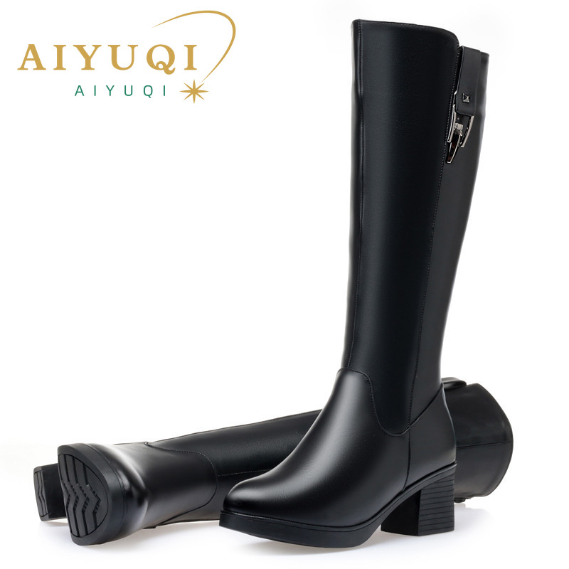 AIYUQI Winter Women Long Boots - Riding Boot Short のレビューと価格