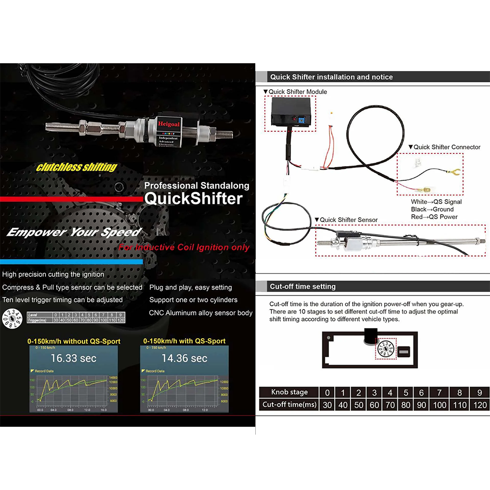 For Morbidelli T502X T502 X T  - Motorcycle Gear Quick Shifter のレビューと価格