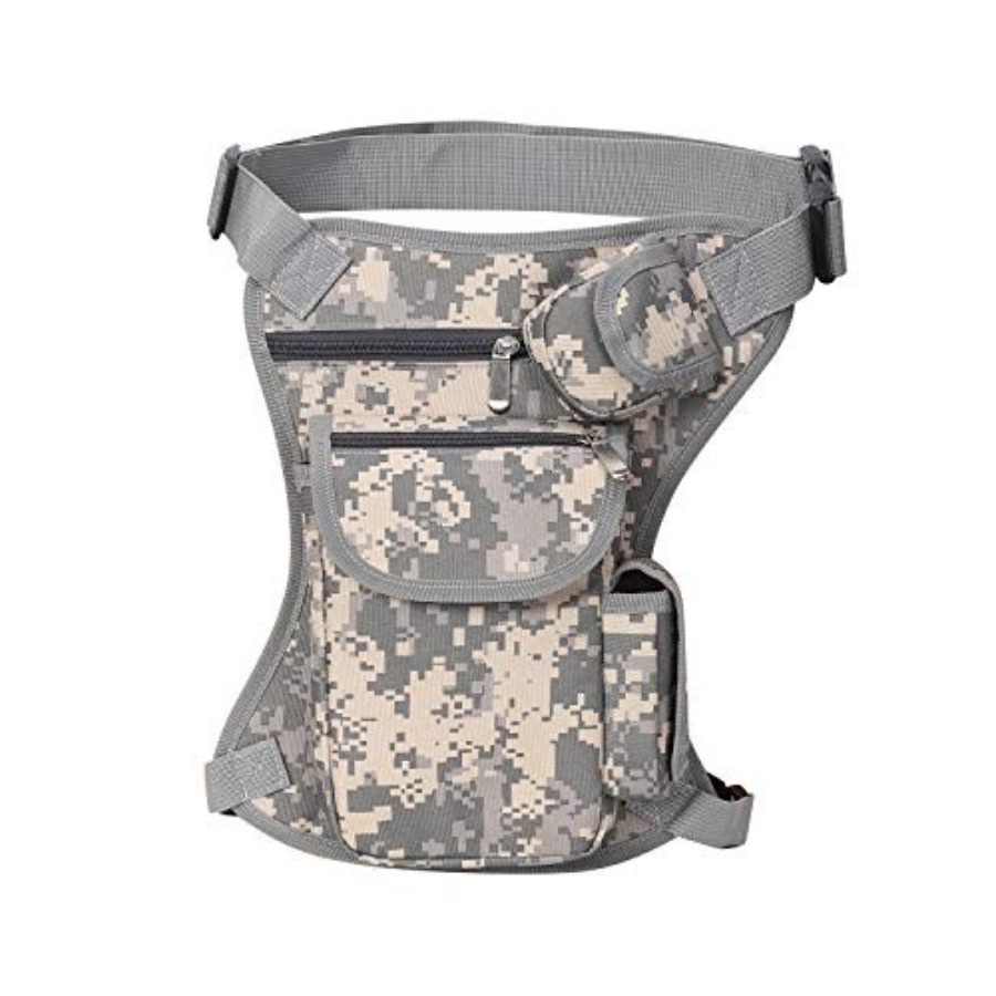 Canvas Waist Bag Fanny Pack Ra - Motorcycle Gear Bag のレビューと価格