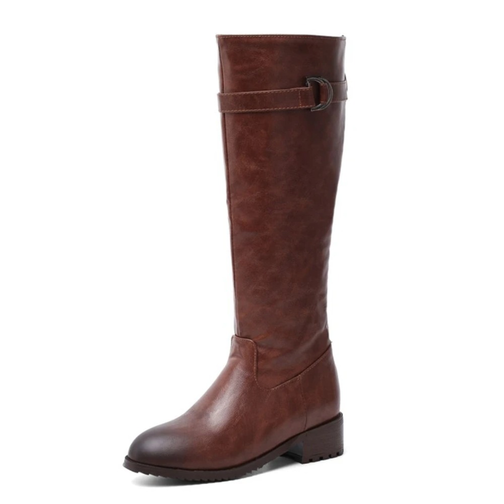 Knee High Boots Women Ponted T - Riding Boot Short のレビューと価格