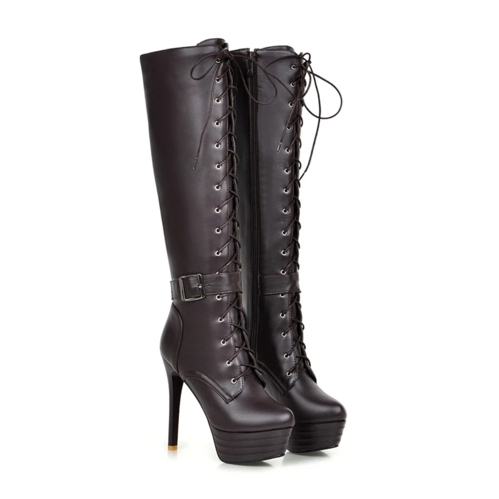 Knee High Boots Womens Botas M - Riding Boot Short のレビューと価格