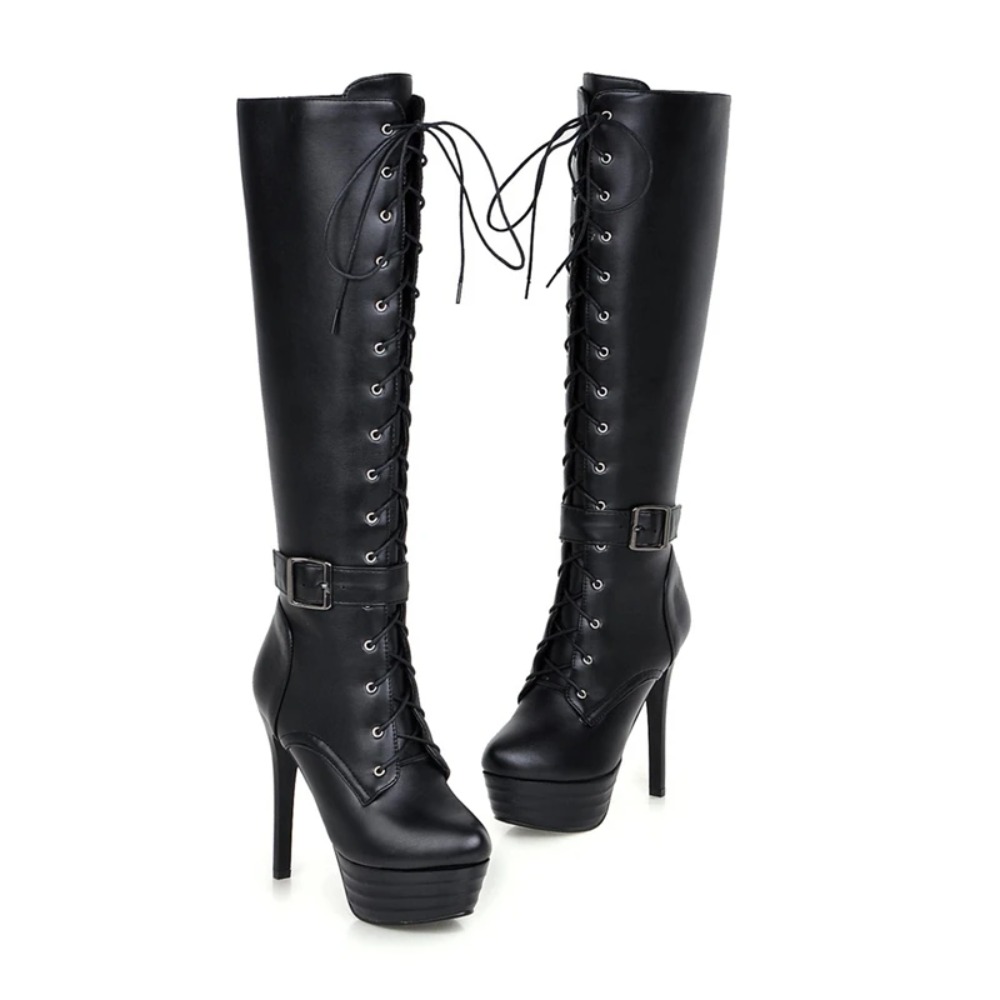 Knee High Boots Womens Botas M - Riding Boot Short のレビューと価格