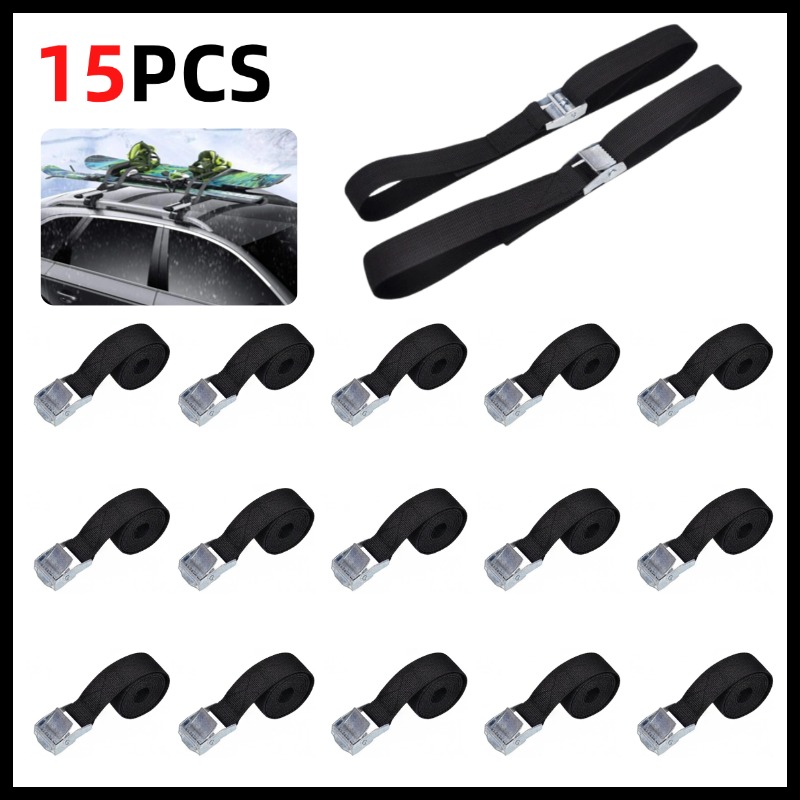 10PCS 40cm Black Buckle Tie-Do - Motorcycle Gear Bag のレビューと価格