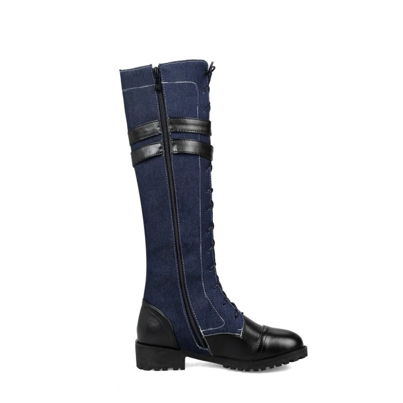 BLXQPYT Winter Autumn Knee Hig - Riding Boot Short のレビューと価格