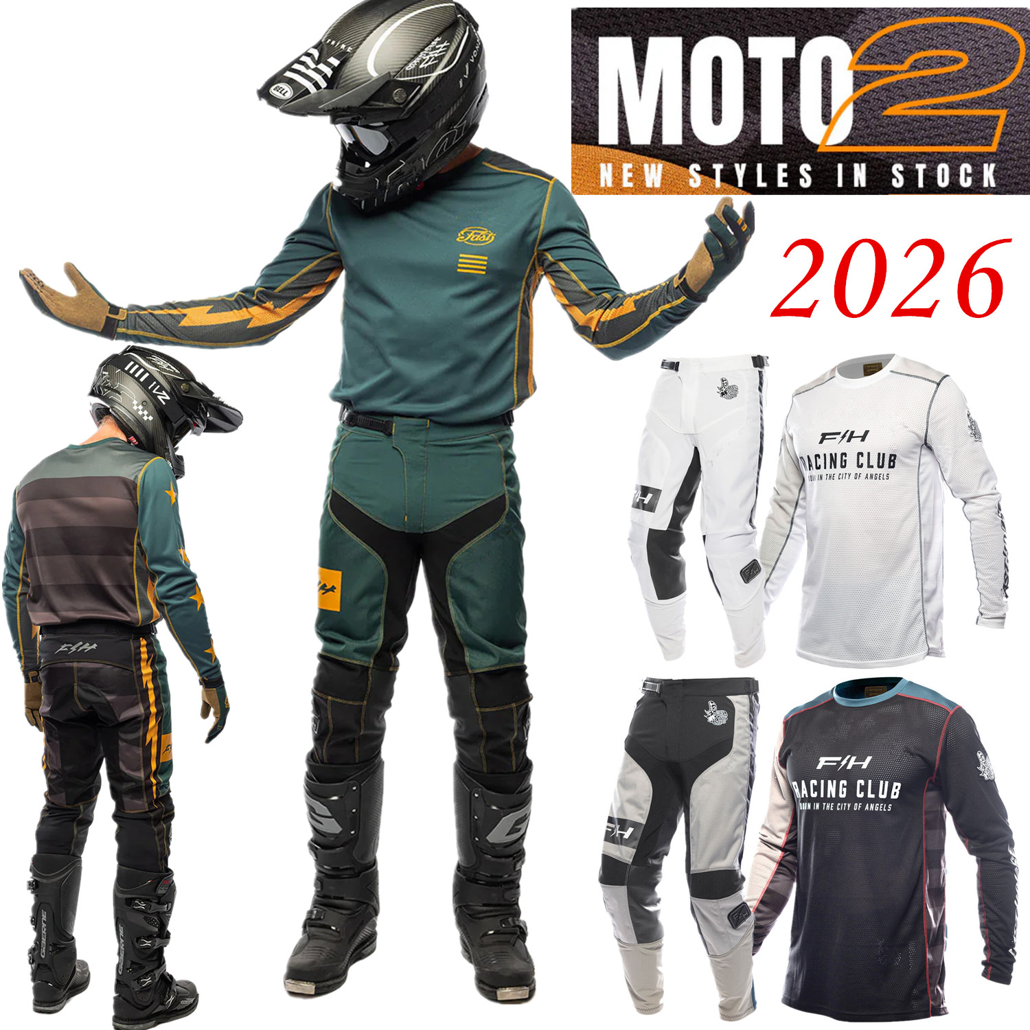 2026 FH MX Kit Off Road Motocr - Motorcycle Gear Sale のレビューと価格