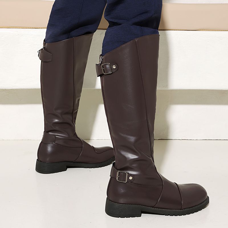 SIMLOVEYO 2025 Casual Men's Kn - Riding Boot Short のレビューと価格