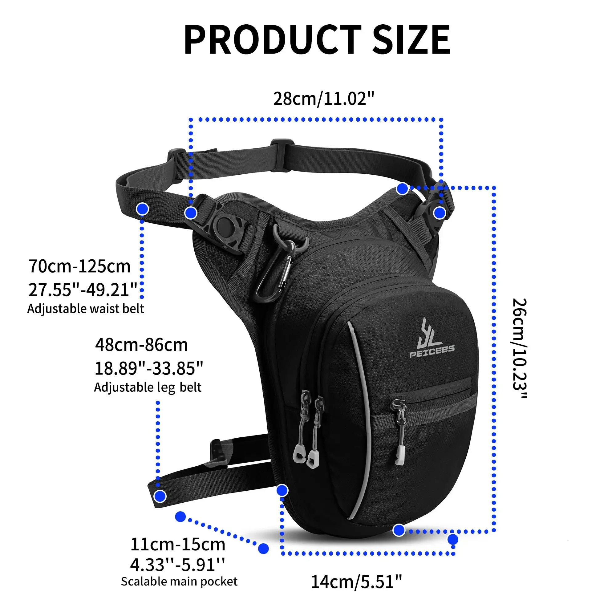 Motorcycle Leg Protector Bag,F - Motorcycle Gear Bag のレビューと価格