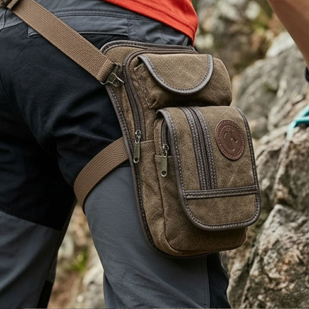 Motorcycle Drop Leg Bag Men Ca - Motorcycle Gear Bag のレビューと価格