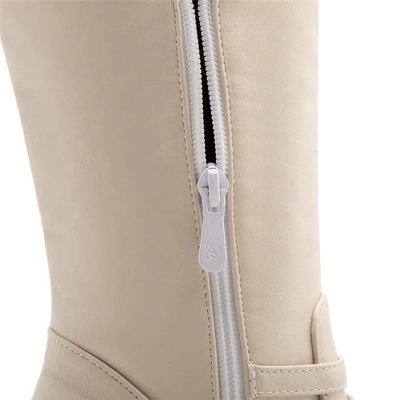 Women Thigh-high Platform Boot - Riding Boot Short のレビューと価格